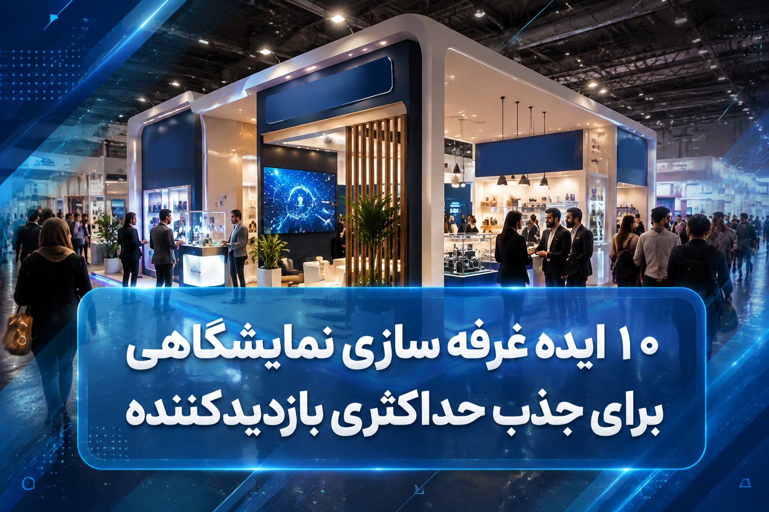 ۱۰ ایده غرفه سازی نمایشگاهی